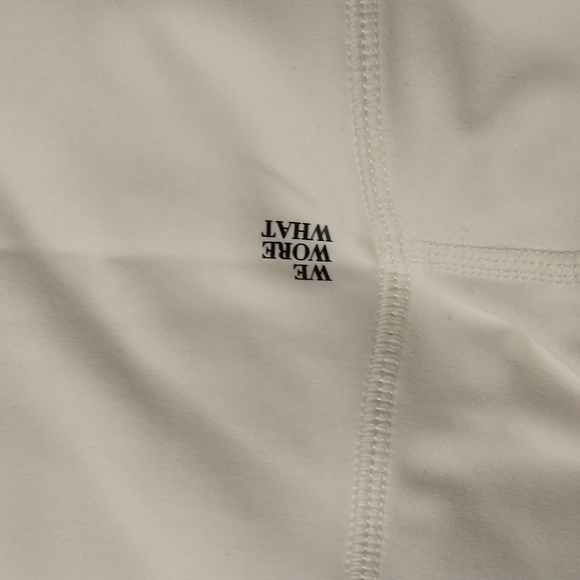 WeWoreWhat Leggings and bralette And Lululemon Chevron Style Capris - Picture 6 of 11